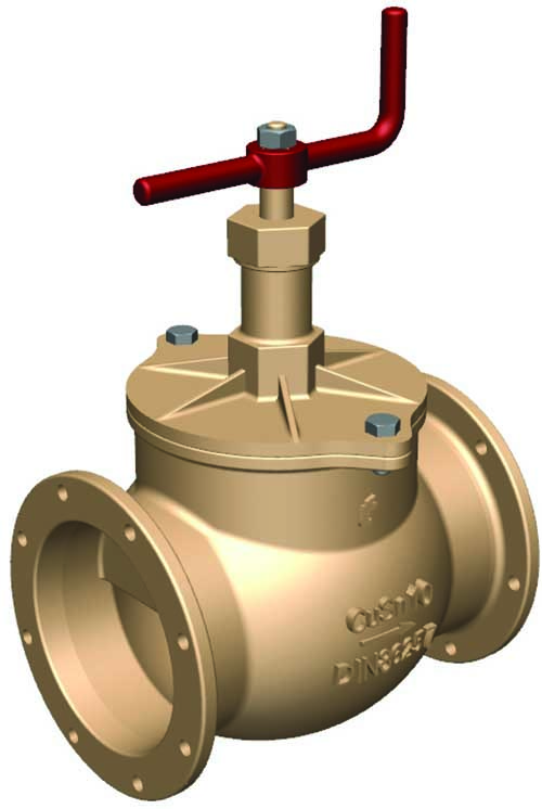 Short Type Non Return Globe Valve resim